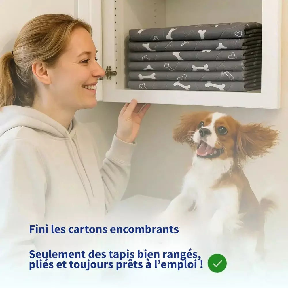 Wix Pure – tapis hygiénique, absorbant et lavable pour chiens et chiots